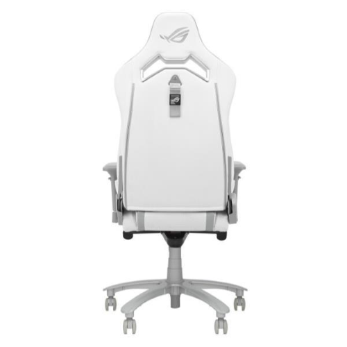 ASUS ROG Chariot X Ã¨ una <b>sedia gaming</b> bianca di alta qualitÃ  con braccioli 4D. Offre <b>comfort ergonomico</b> grazie al design regolabile e all'imbottitura ad alta densitÃ  per lunghe sessioni di gioco.